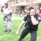 Illustration for article titled ‘Stanky Leg’ Dancing Police Officer Goes Viral, but Some Aren’t Buying It